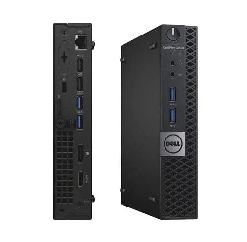 (Refurbished) DELL OPTIPLEX MINI PC  i3-6100T Tiny Desktop | Core I3 6th gen | Win 11  | HDMI | MS Office 2019 | WiFi, 1 Yr Warranty